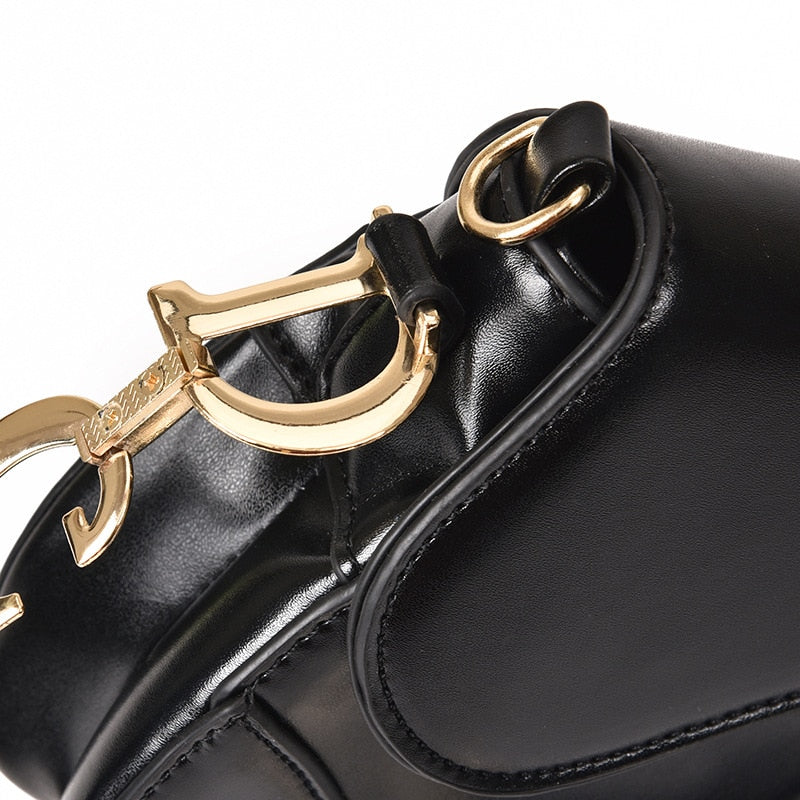 Skorter | Luxurious Women's Shoulder Bag - exclusive PU - leather Saddle Bag
