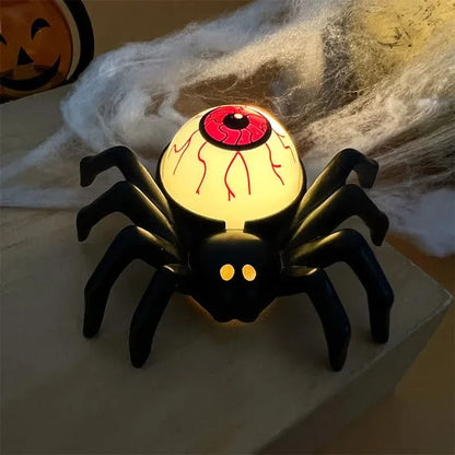 Skorter | Halloween LED Skull & Spider Lamp – Spooky Home Decor