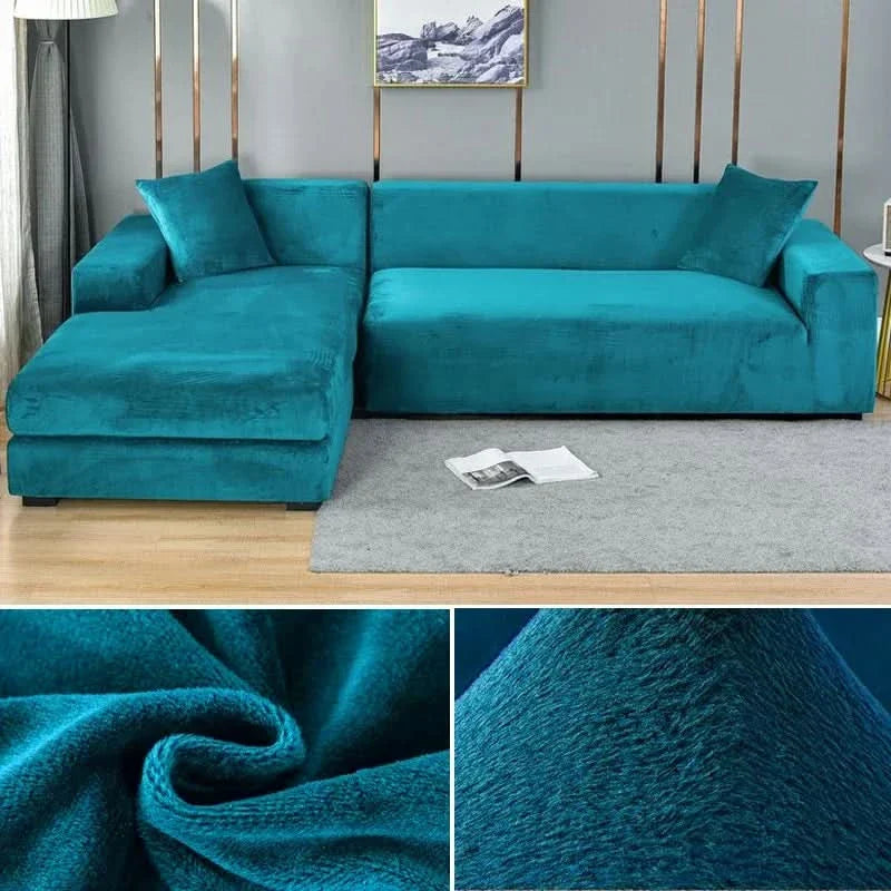 Skorter | PlushFit - High-Quality Sofa Covers Made of Stretch Velvet