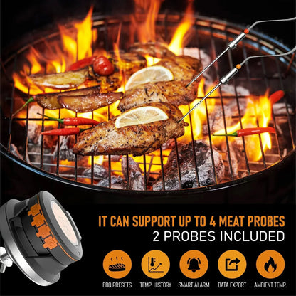 Skorter | TempMaster BBQ Thermometer – App-controlled & Multi-zone capable