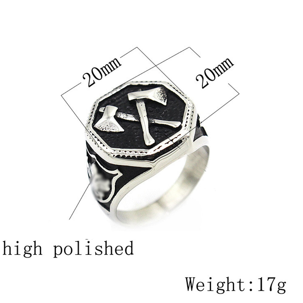 Skorter | Double Axe Ring