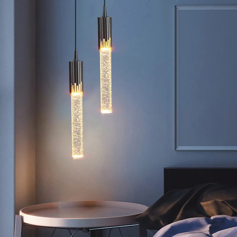 Skorter | Chandelier with crystal pendants