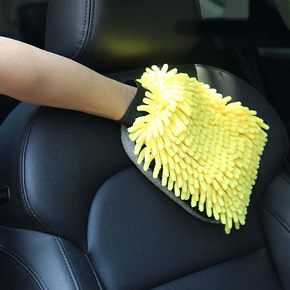 Skorter | Anti-Scratch Soft Coral Car Wash Glove