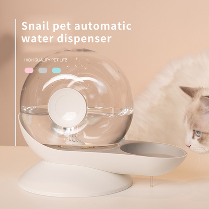 Skorter | AquaPoes Fountain – Automatic Drinking Fountain for Cats and Dogs with Stainless Steel Reservoir