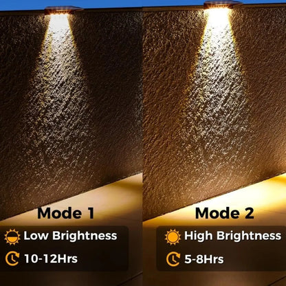 Skorter | EcoRadiance Solar Accent Lights 2-Piece Set | Outdoor Lighting | Energy Efficient | Decorative Light for Garden & Terrace
