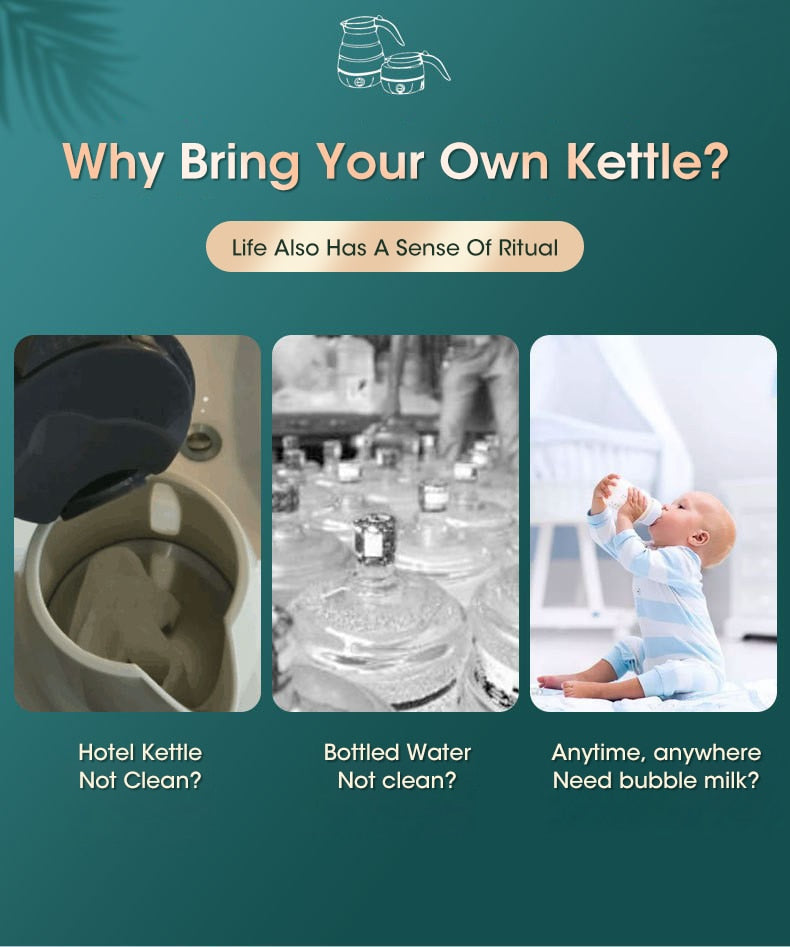 Skorter | Foldable Teakettle Kettle