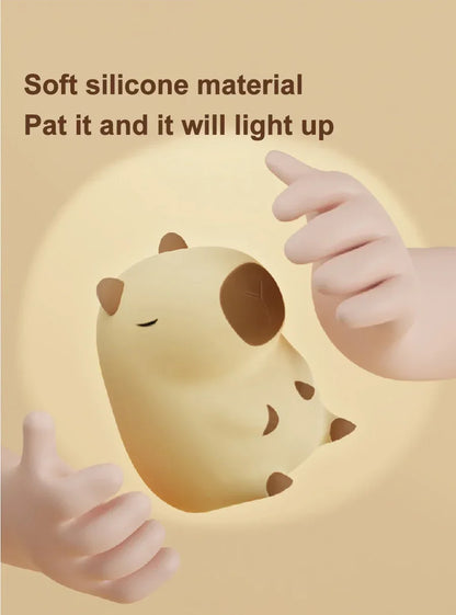 Skorter | Capybara Night Light - LED Touch Sensor Lamp