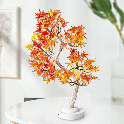 Skorter | LumiLeaf - LED Maple Bonsai Table Lamp – Atmospheric Table Lamp for Living Room and Bedroom