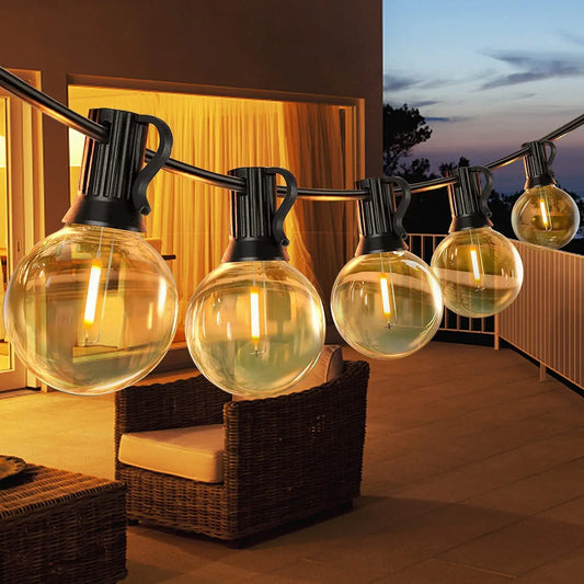 Skorter | Elegant Solar Bulb String Lights