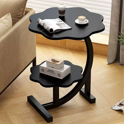 Skorter | CasaLune Luxury Two-Tier Portable Side Table – Compact, Modern & Functional Design