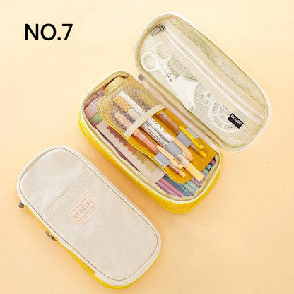 Skorter | Pennfodral med två lager