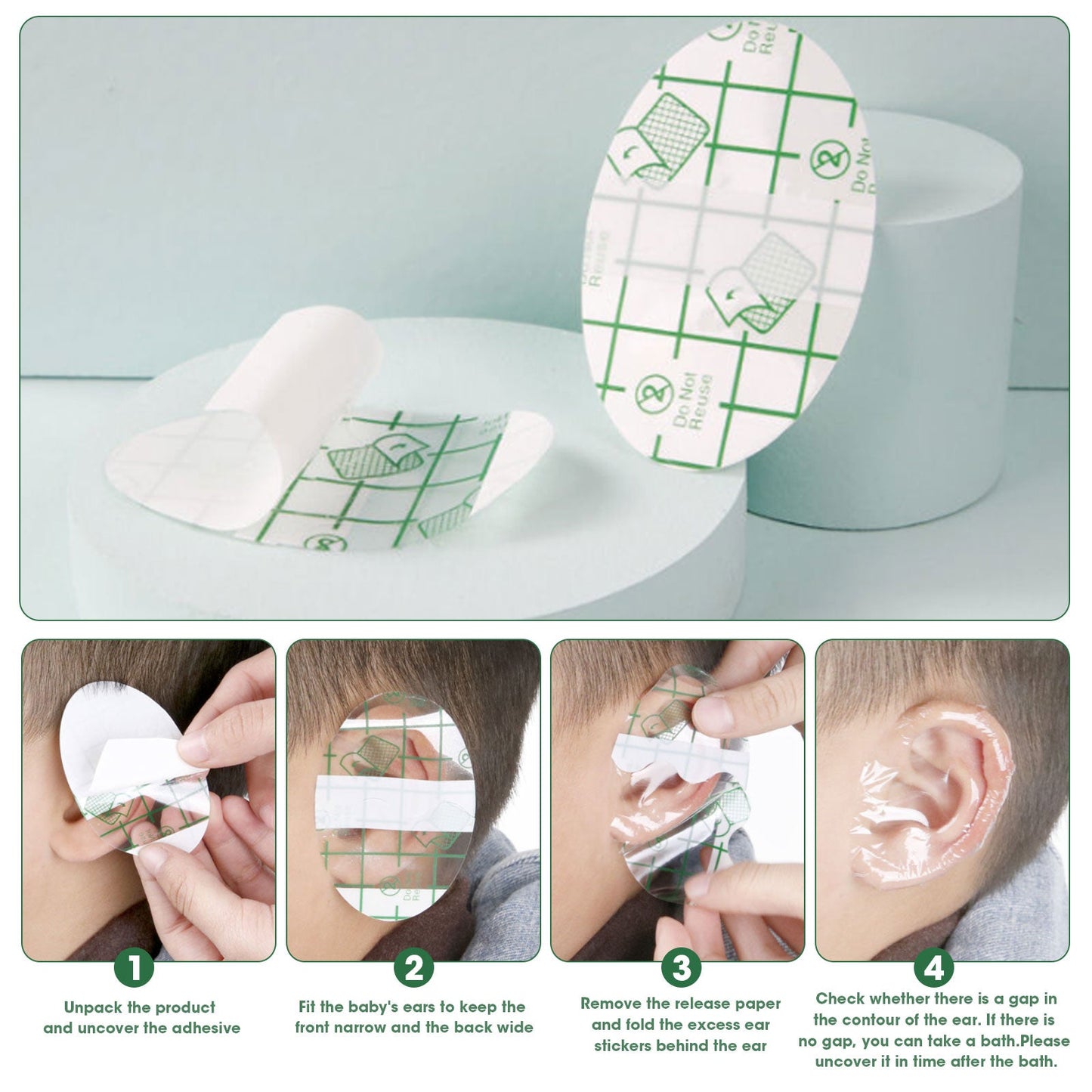 Skorter | Ear protection stickers