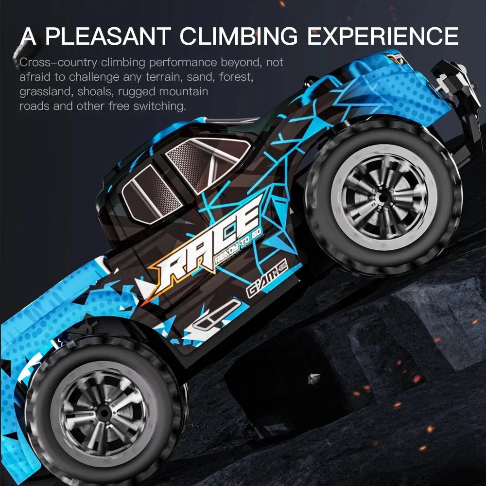 Skorter | 1:16 RC Car with LED Lights – High-Speed Off-Road Adventure