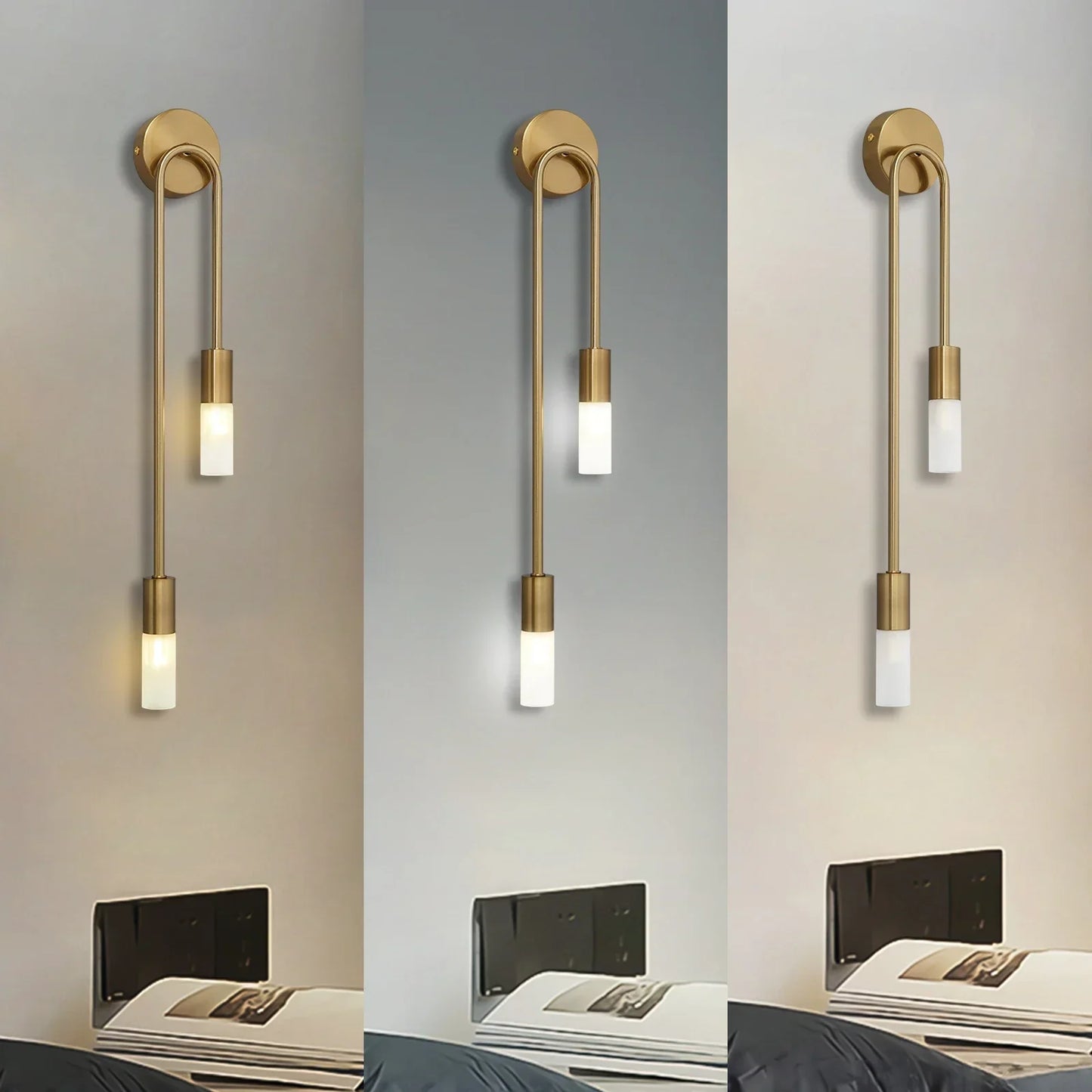 Skorter | Modern Wall Lamp in Gold