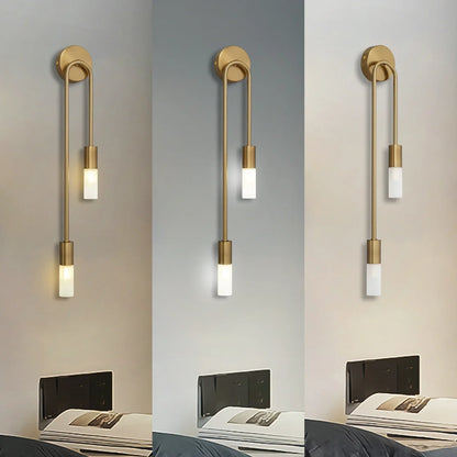 Skorter | Modern Wall Lamp in Gold
