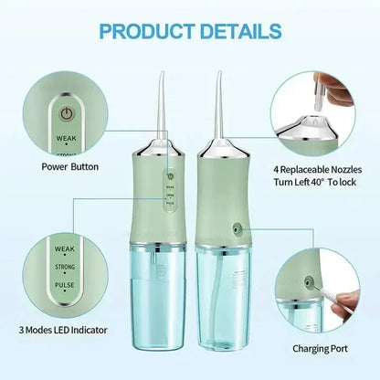 Skorter | Cordless Water Dental Cleaner | For thorough dental cleaning