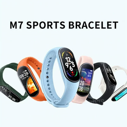 Skorter | M7 Smart Watch Men Women Smartband Heart Rate Smartwatch Fitness Tracker Blood Pressure Sport Smart Bracelet for xiaomi iPhone