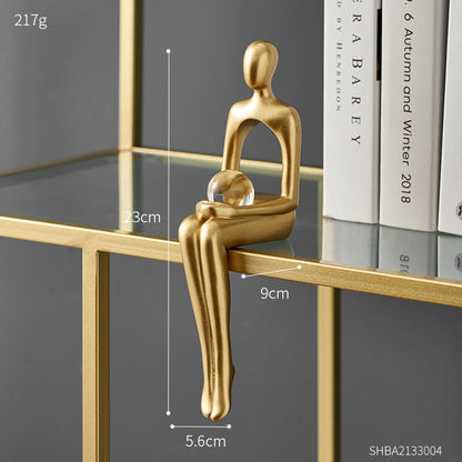 Skorter | Modern Figurines Abstract Home Decor Sculpture
