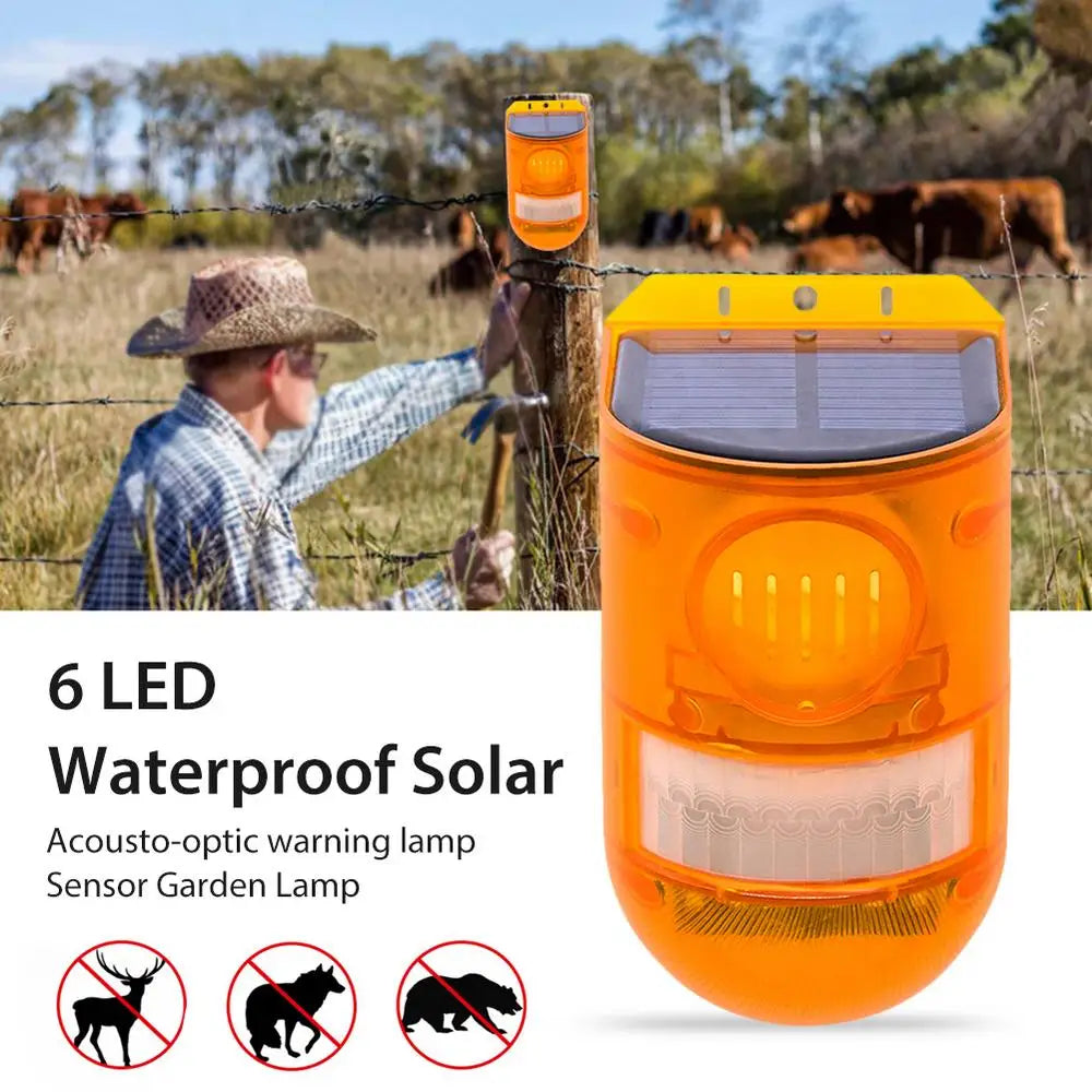 Skorter | Solar-powered animal repeller with alarm – Effective protection against animals