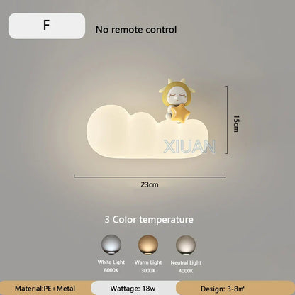 Skorter | KinderDroom - LED Children's Room Water Lamp with Cartoon Animal Design