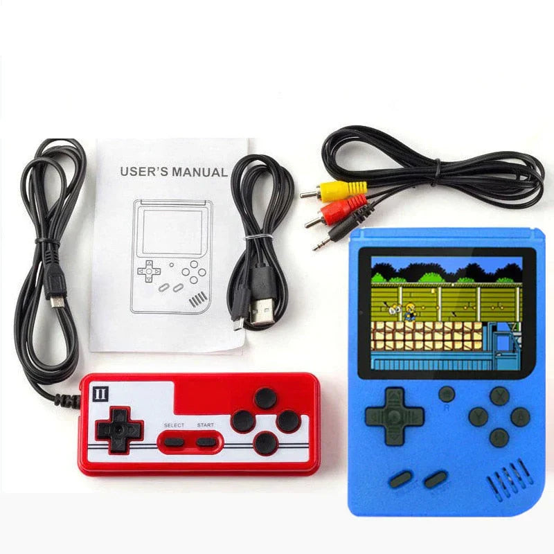 Skorter | Ultimate 400-in-1 Retro Gaming Console – Classic Portable Handheld Game Player with TV Output