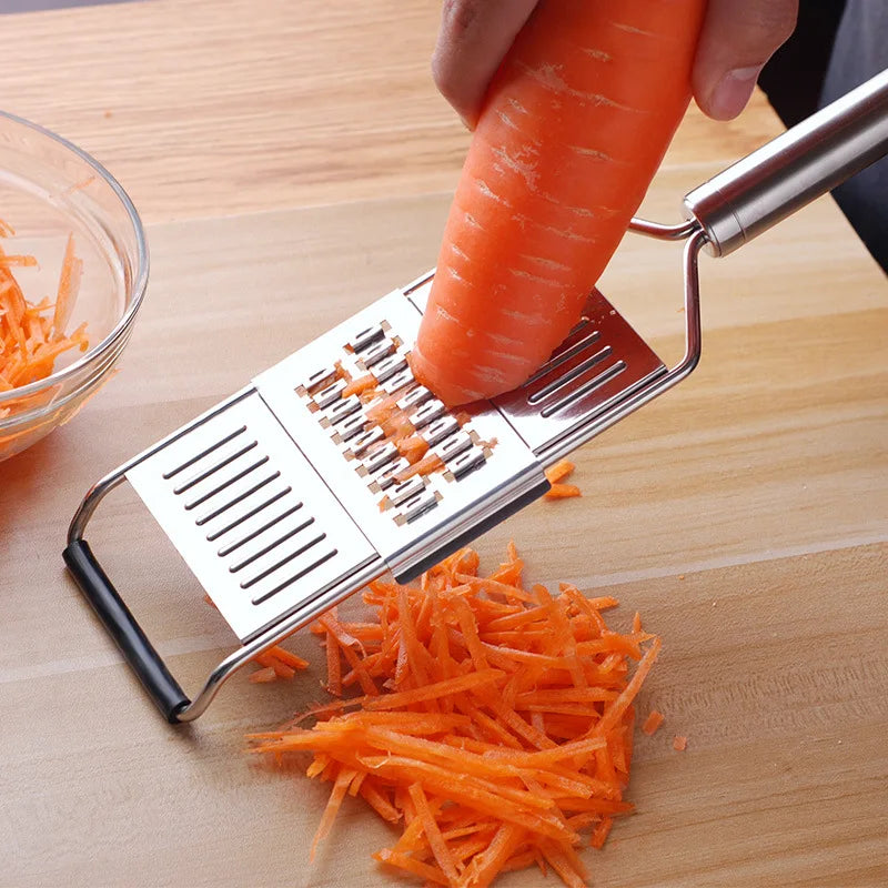 Skorter | Stainless Steel Chopper Cutter Grater | Portable Handheld Vegetable Slicer | Easy to Clean Multifunctional Kitchen Tool