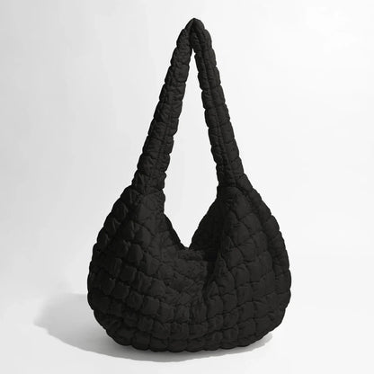 Skorter | Cross Quilt X-Large Shoulder Bag