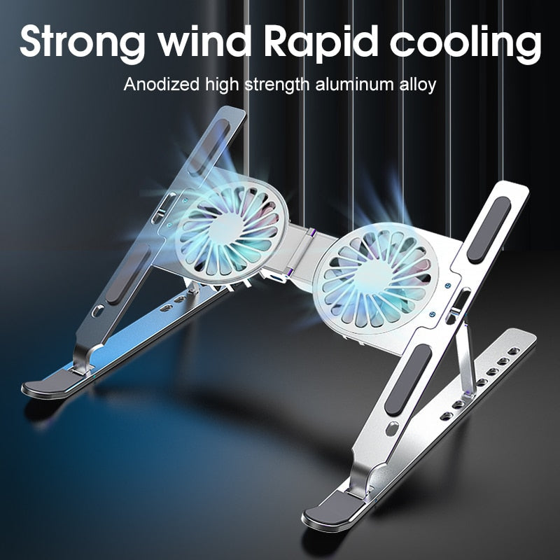 Skorter | Cooling Fan Laptop Stand