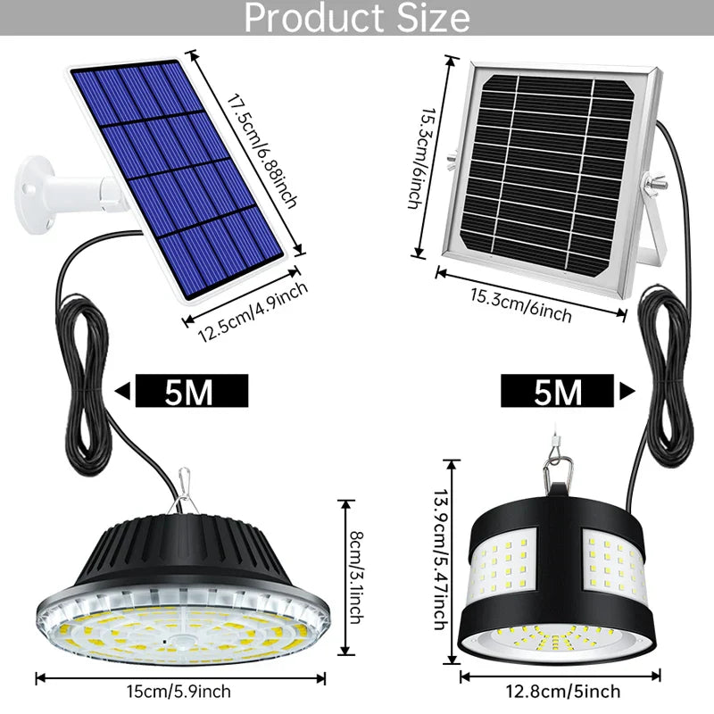 Skorter | Eco Solar Panel Outdoor Waterproof Light System
