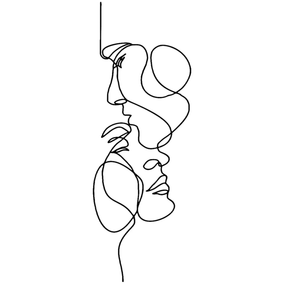 Skorter | Black Metal Wall Art | Abstract Wall Sculpture