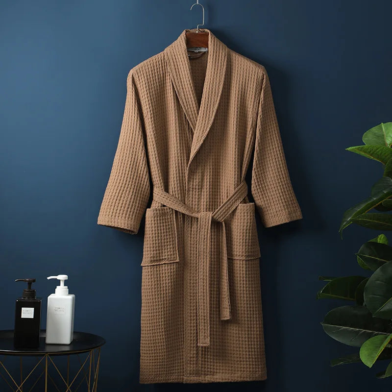 Skorter | Bathrobe made of cotton – Soft breathable and perfect for home or spa