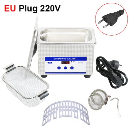 Skorter | Ultrasonic Glasses Cleaner 40kHz Stainless Steel Jewellery Cleaning Machine – ClearWave