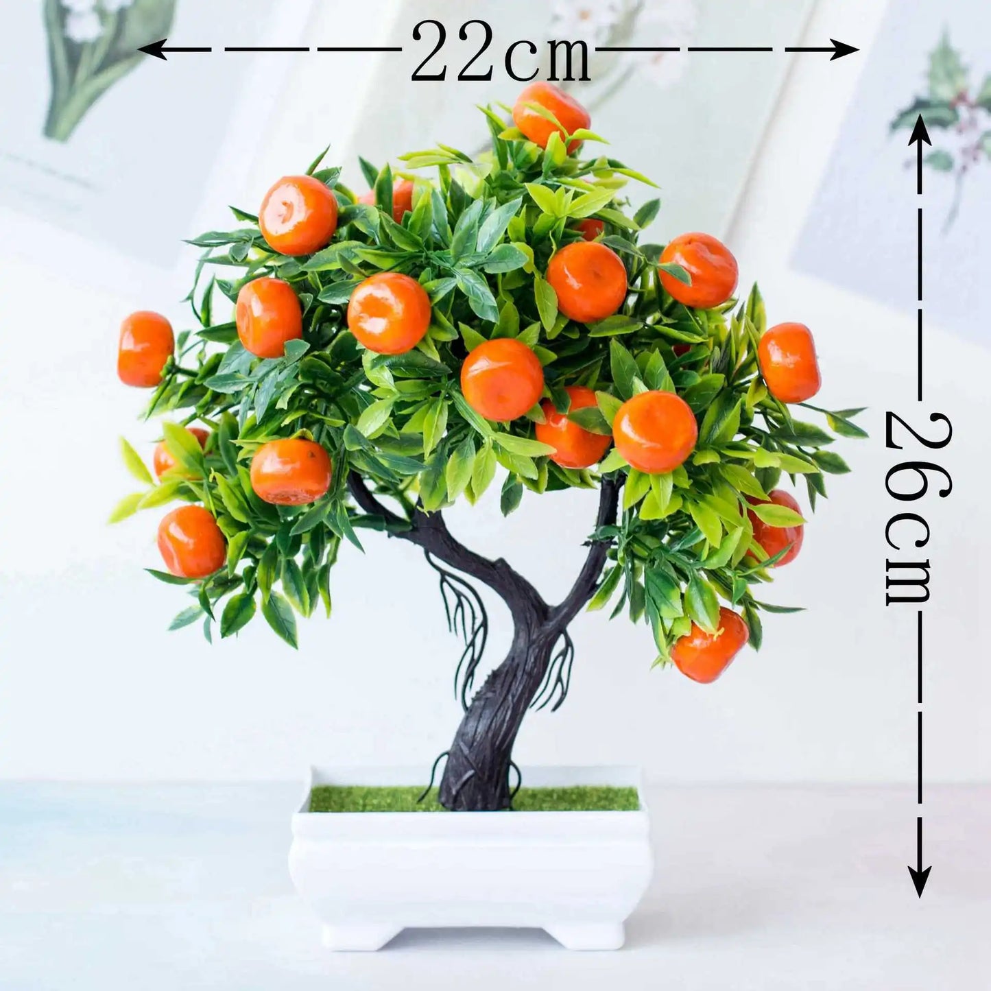 Skorter | Artificial Orange Kumquat Fruit Tree