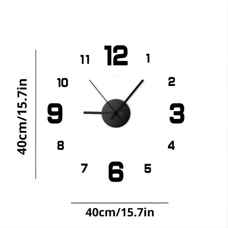 Skorter | Creative frameless wall clock