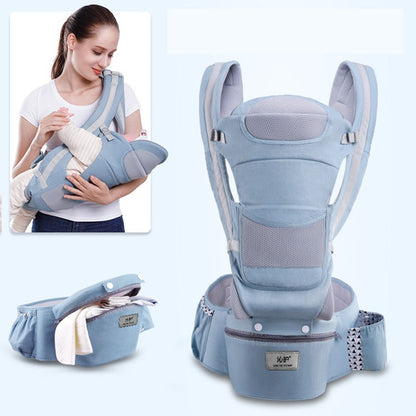 Skorter | 3-in-1 Ergonomic Baby Carrier with Storage Pouch – Soft Cotton Newborn to Toddler Carrier