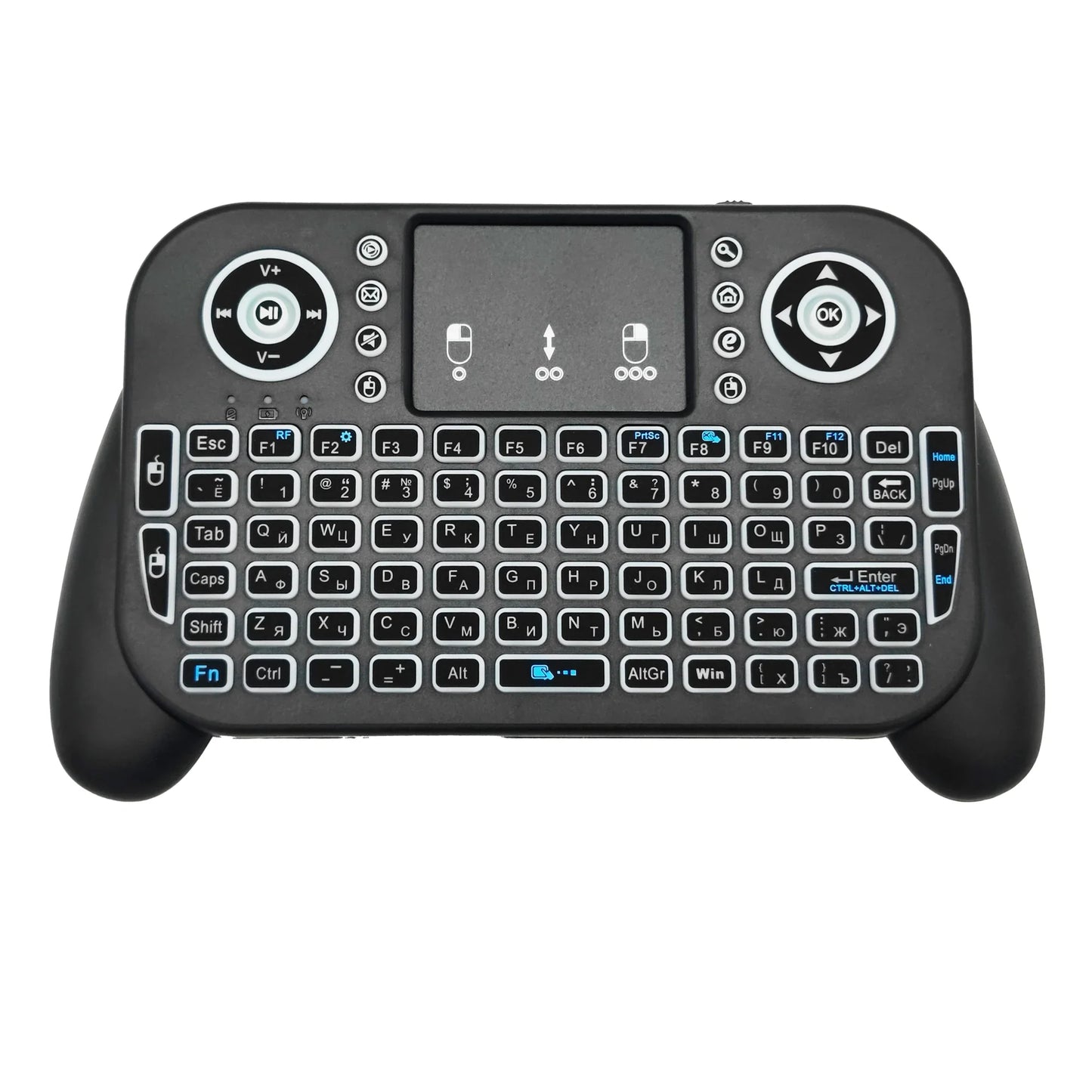 Skorter | V8 Mini Wireless Keyboard - 7 Color Backlit
