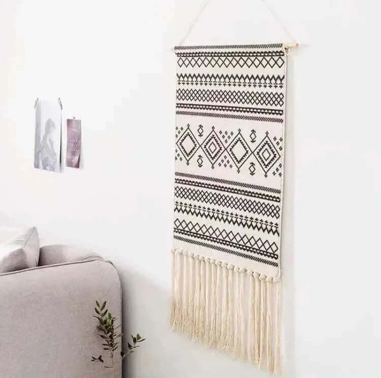 Skorter | Macrame Hanging Cotton Rug