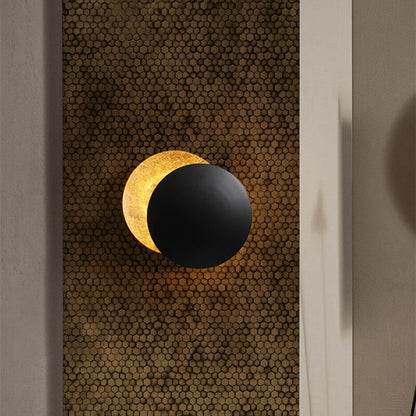 Skorter | SolGlow Solar Eclipse LED Wall Light | Modern Mood Light | Elegant Wall Lamp for Living Room & Bedroom