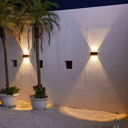 Skorter | Solar Led Outdoor Wall Lamp - Waterproof