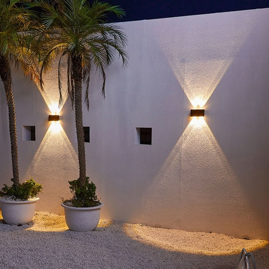 Skorter | Solar Led Outdoor Wall Lamp - Waterproof