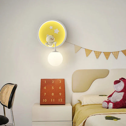 Skorter | RomanticWall - Children's Room Wall Lamp with Animal Motif