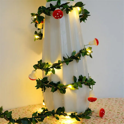 Skorter | Artificial Vine Plants with LED Lights for Hanging