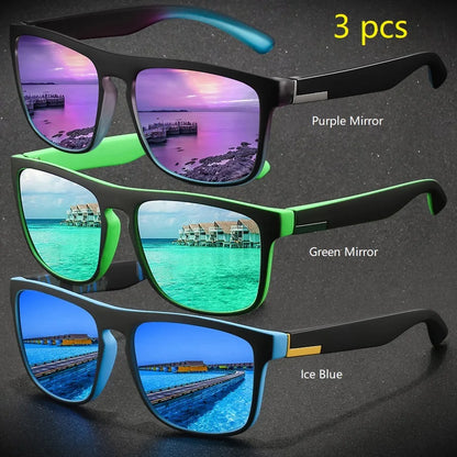 Skorter | Square Sports Sunglasses UV400 Unisex Fishing & Driving Eyewear