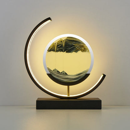 Skorter | LED Table Lamp with Moving Sand Landscape – SandLight