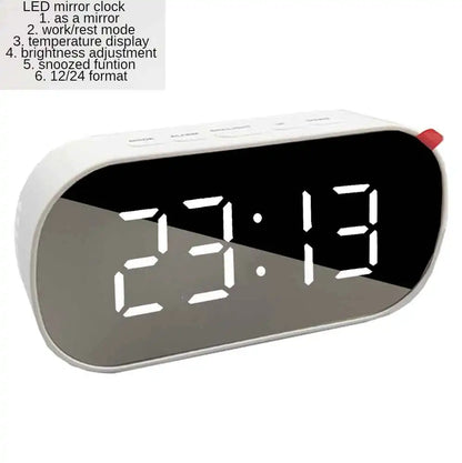 Skorter | Curved Screen Digital Alarm Clock