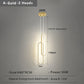 LED Modern Minimalist Pendant Light Chandelier For Bedroom Restaurant Living and Kitchen Room Gold Black Hanging Lamp Decoration