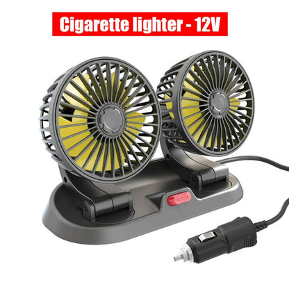 Skorter | Dual-Vent Car Fan