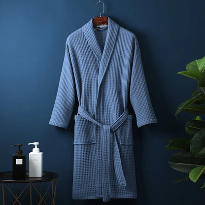 Skorter | Bathrobe made of cotton – Soft breathable and perfect for home or spa