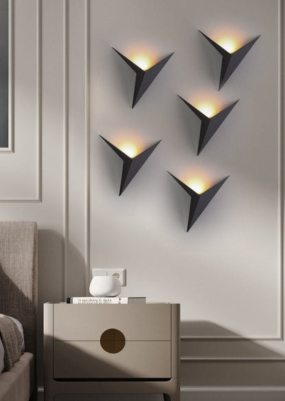 Skorter | TriGlow – Triangular Wall Lamp for Sleek, Modern Lighting