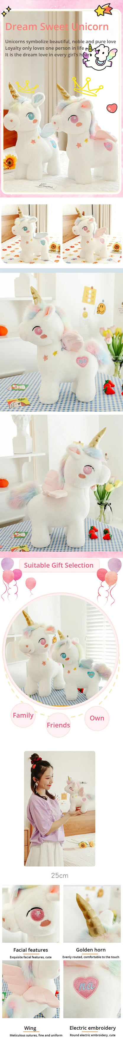 Skorter | 25CM Fantasy Unicorn Plush Doll